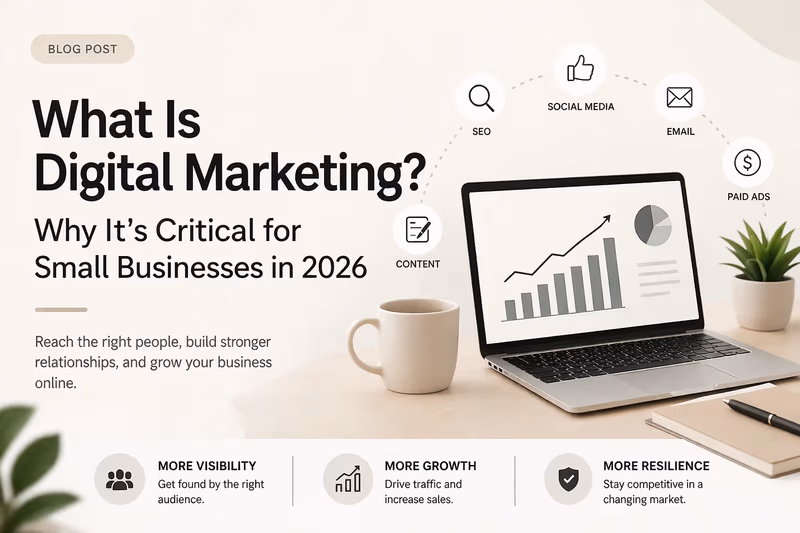 What Is Digital Marketing and Why Is It Critical for Small Businesses in 2026?